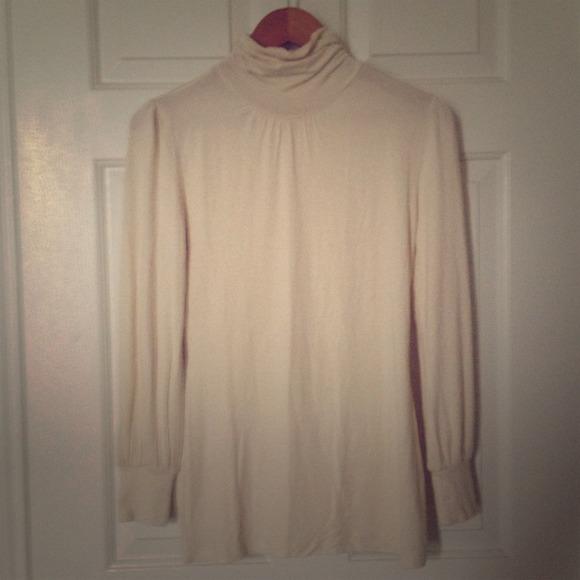 Design History Cream Turtleneck Blouse - Picture 1 of 4