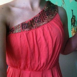 Forever 21 one shoulder dress