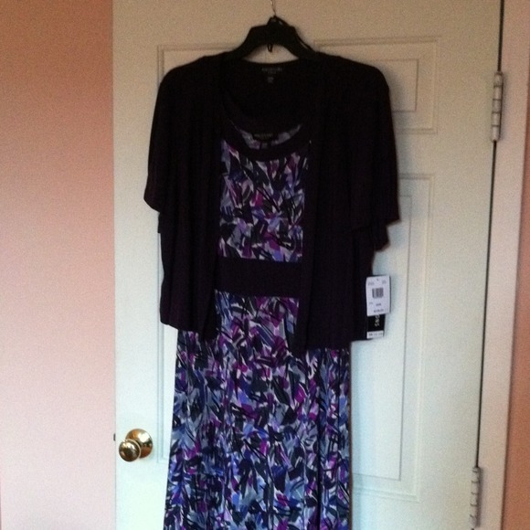 2 piece dress and jacket.