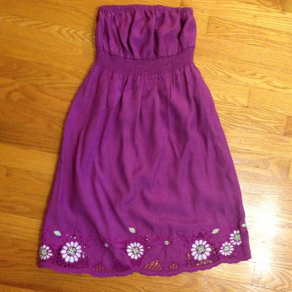 SOLD Ella Moss purple dress