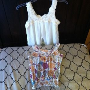 Formal Floral tanks