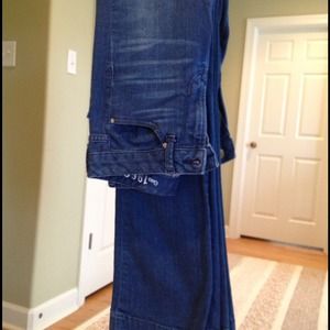 GAP 1969 Indigo Stretch High-Waisted Jeans, Size 28
