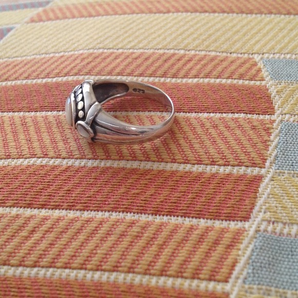 Adorable SS and White Stone ring - Picture 3 of 4