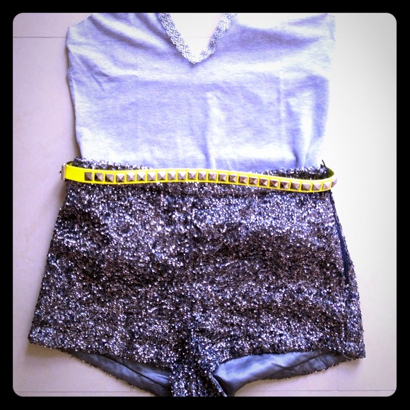 🔥🔥🔥reduced!!!!TopShop sparkling shorts