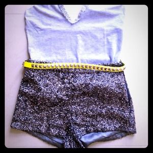🔥🔥🔥reduced!!!!TopShop sparkling shorts