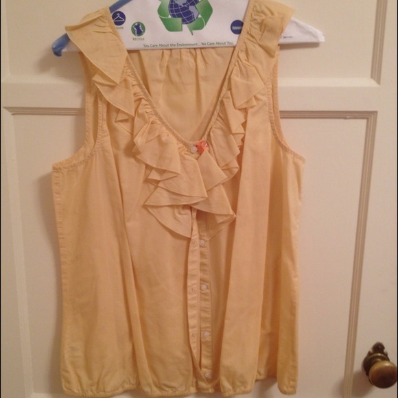 Ann Taylor LOFT non sleeve blouse. Size XL
