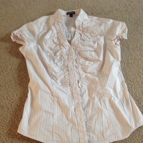 Button down essentials shirt by express