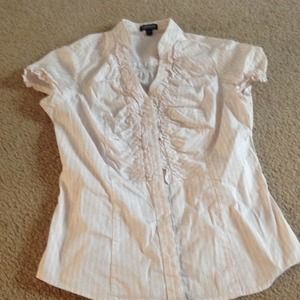 Button down essentials shirt by express