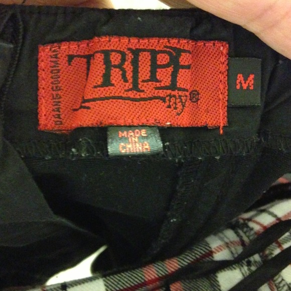 TRIPP NY Classic Plaid Corset Top - Picture 4 of 4