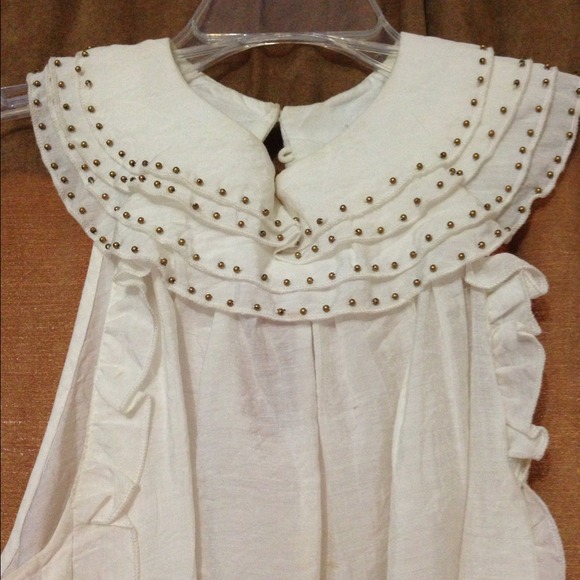 White Sheer Top - Picture 2 of 2