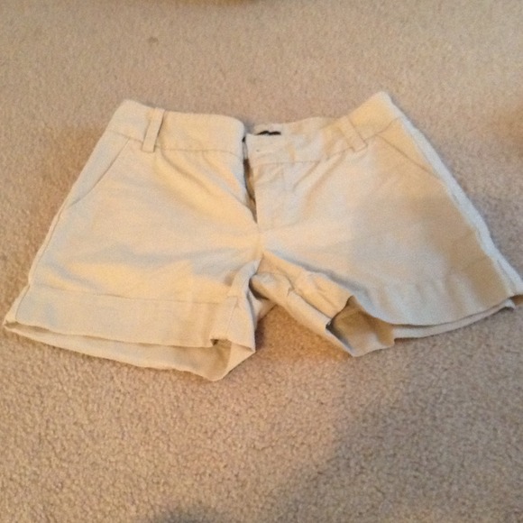 Khaki shorts by express