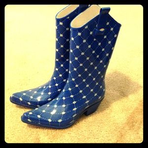 cowboy style rainboots