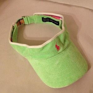 Polo Ralph  Lauren  green visor girls7-16