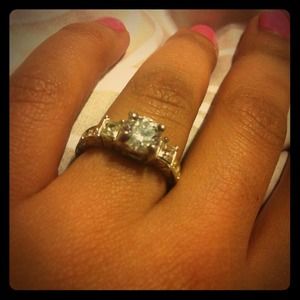 Faux Engagement Ring