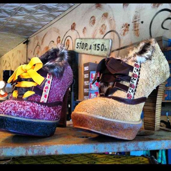 Shoes - Mixed Media Pumps Irregular Choice NEW