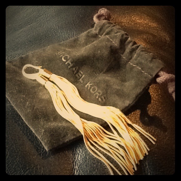 Gold Tone Tassel Earrings
