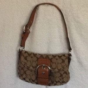 Authentic Coach hobo purse