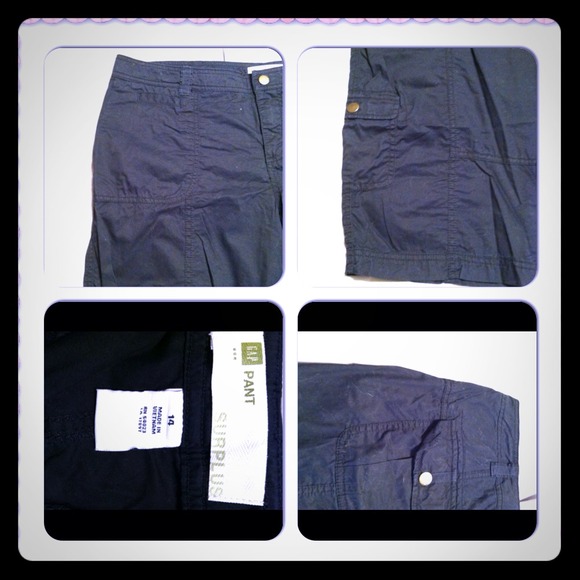 ⛔Sold⛔Navy GAP surplus capris