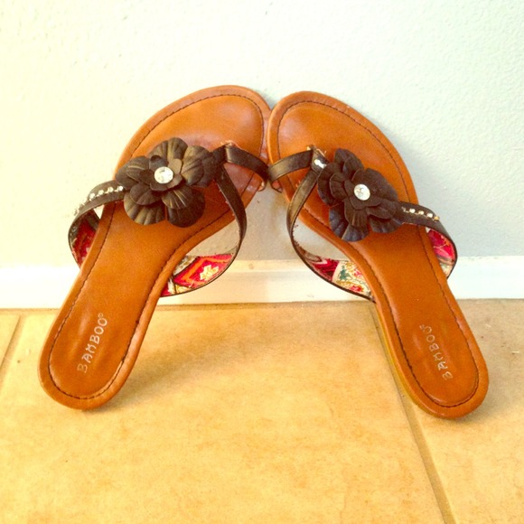 🌺BAMBOO flower sandals🌺