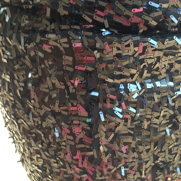 Black Sequined Skirt - Picture 4 of 4