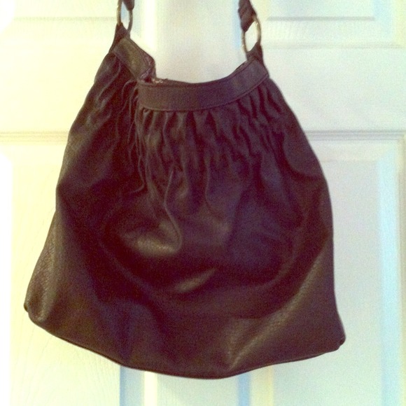 💥SOLD💥Black Faux Leather Purse