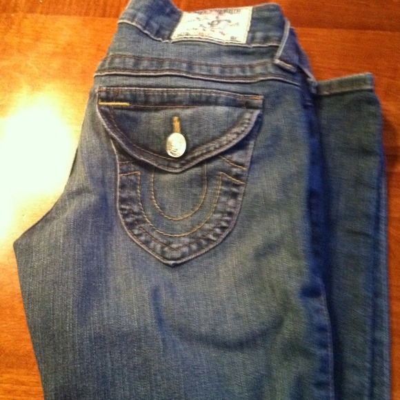 True religion straight leg jeans. Size 26