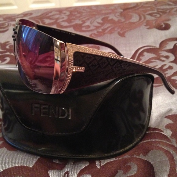 FENDI Accessories - Authentic rhinestone Fendi Sunglasses