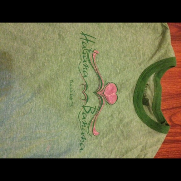 Green Habana Banana shirt. Ensenada MX