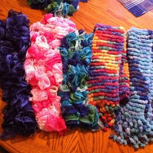 Handmade Knitted scarfs