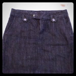 SOLD **** Banana Republic Denim Skirt