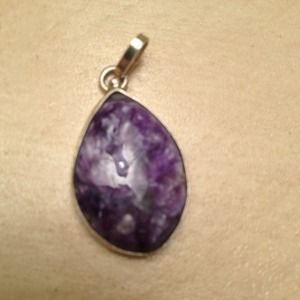 Purple Stone Pendant