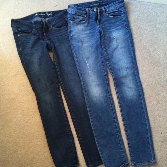 American Eagle super skinny & skinny jeans