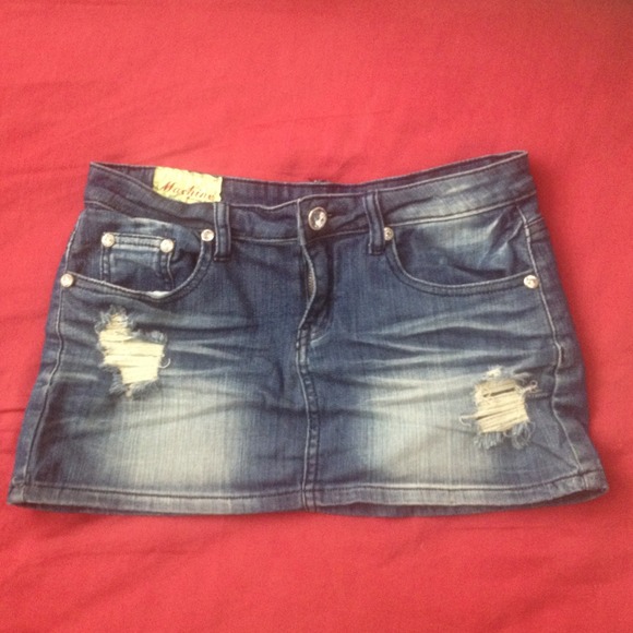 💟sold In bundle💟Machine Skirt w/bling