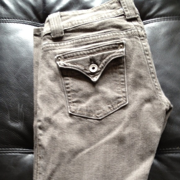 Grey Miss Me flap pocket jeans size 29