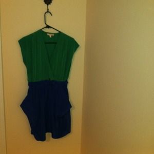 Gianni Bini two tone dress