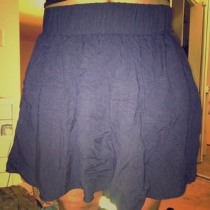 RESERVED 🚫🚫🚫Comfy blue skater skirt