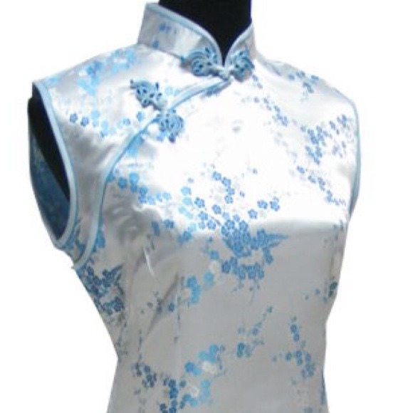 Traditional Chinese Dress - light blue