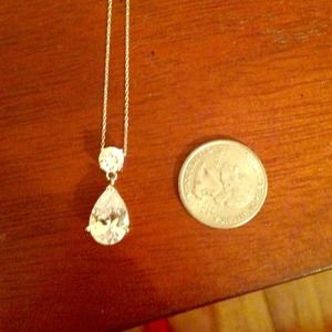 Tear drop necklace