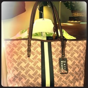 Reserved Juicy Couture Tote Scottie Print Pink