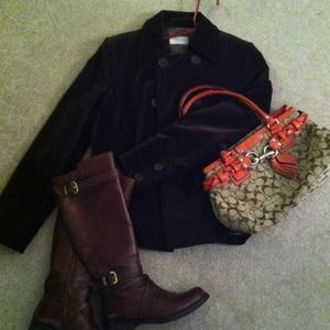Keeping for now! Double breasted velvet blazer