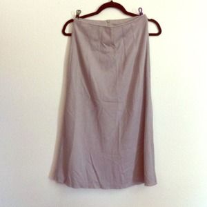 REDUCED High waist long gray skirt