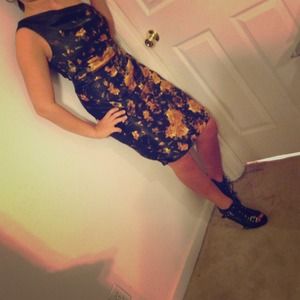 Nordstrom Maggie London one shoulder dress. HOTT