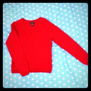 Red Banana Republic v-neck sweater