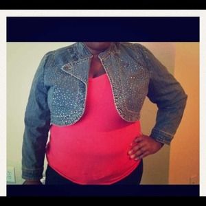 Ashley Stewart Denim Jacket (plus size)