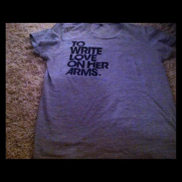 To write love on her arms T-shirt