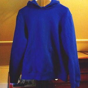 💙REDUCED!💙Lands End blue pullover hoodie