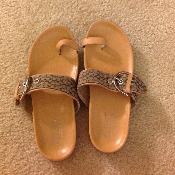 Coach sandals sold in bundle