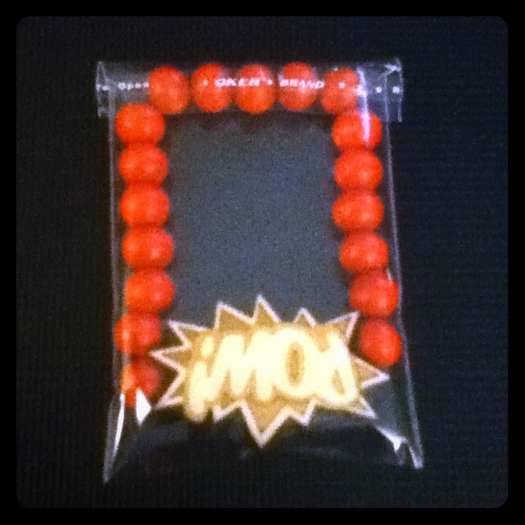 POW! Handmade wooden bracelet