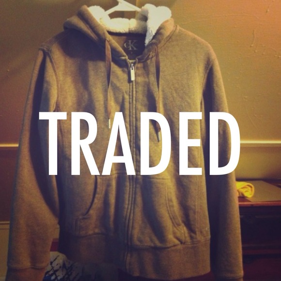 ⛅REDUCED!🐏Calvin Klein zip-up hoodie