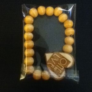 One Love handmade wooden bracelet